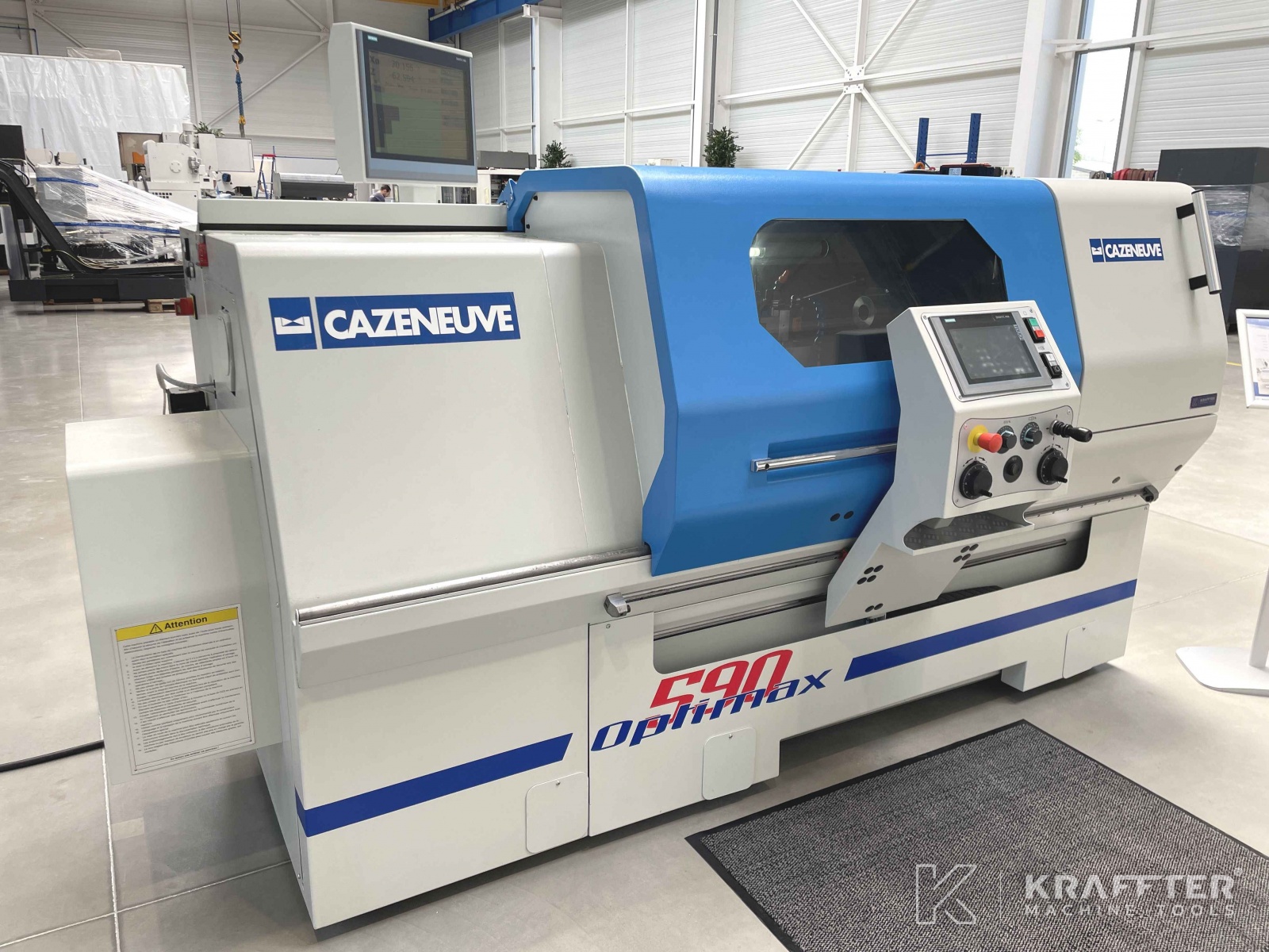 CAZENEUVE Optimax 590 Tour CNC par apprentissage occasion (20)