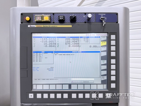 Commande numérique FANUC series 32i-B sur machine outil AMADA Techster 106 90163