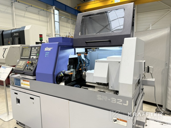 Tour CNC poupée mobile d'occasion STAR SR32-J 90132 7 axes à vendre