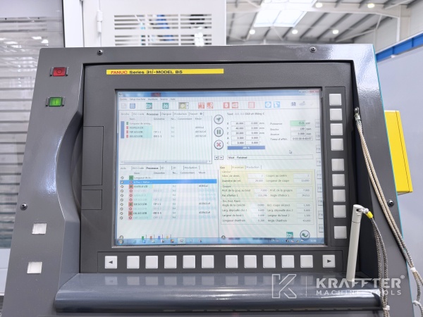 Commande numérique FANUC 31i B5 sur machine outil SCHNEEBERGER Gemini DMR 90173