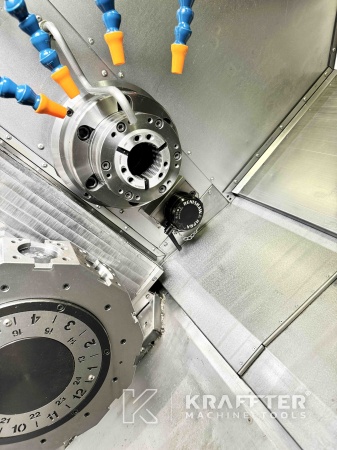 Tour CNC à métaux pour mécanique de précision CMZ TX66 Y2 Quattro 90113