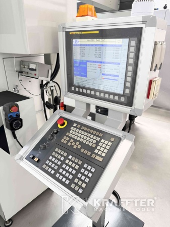 Commande numérique FANUC 0i-MF sur machine outil HAUSER S40-400 90128