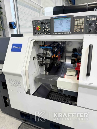 Tour de precision de seconde main MIYANO BNJ 42 SY3 90118 Machine outil d'occasion