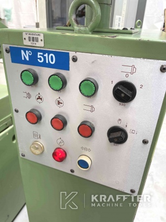 Plaque signalétique Rectifieuse cylindrique KELLENBERGER 600U - 175 chez KRAFFTER Machine Tools 90067