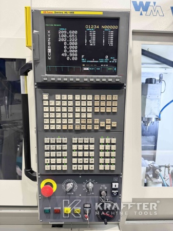 Commande numérique FANUC 16i-MB sur machine outil WILLEMIN MACODEL W 408 MT 90131
