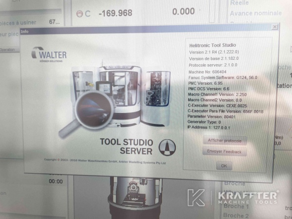 WALTER Helitronic Power 90076 chez votre vendeur KRAFFTER de machines outils d'occasion