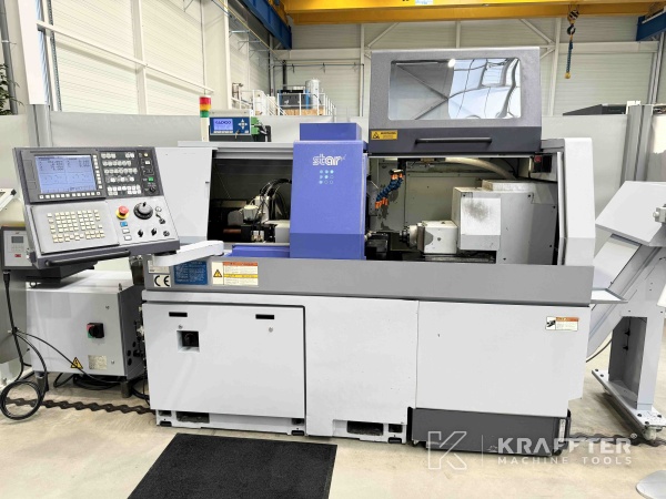 Tour CNC poupée mobile STAR SR32 J Type N 90077 , KRAFFTER vendeur de machines outils d'occasion