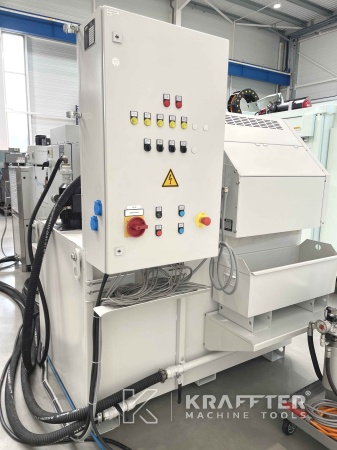Plaque signalétique Tour CNC HARDINGE Super Precision GT 27 SP chez KRAFFTER Machine Tools 90087