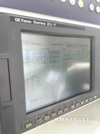 Écran de visualisation des axes STUDER eco650 90080