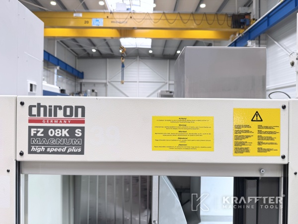 Plaque signalétique CHIRON FZ 08K S Magnum High Speed Plus 90153