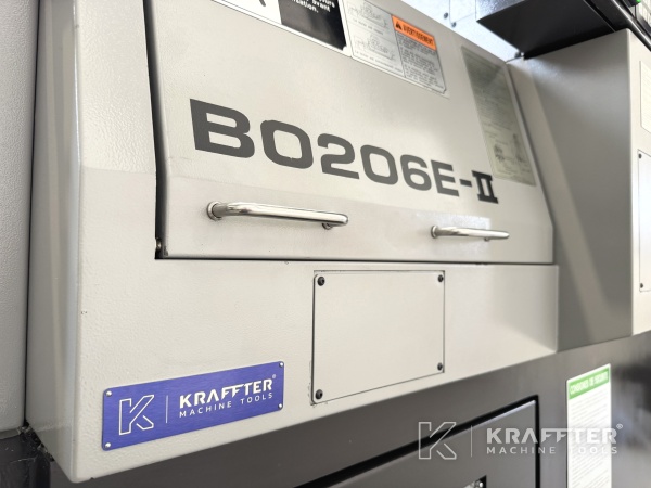 Plaque signalétique Tour CNC poupée mobile TSUGAMI B0206E-II chez KRAFFTER Machine Tools 90181