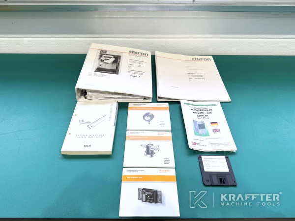 Accessoires, équipements et manuels d'utilisation CHIRON FZ 08K S Magnum High Speed Plus 90153