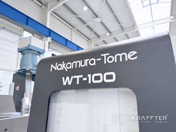 Tour CNC d'occasion NAKAMURA TOME WT 100 90182 destockage France, Europe et International