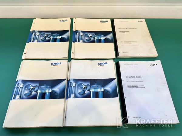Accessoires, équipements et manuels d'utilisation INDEX G160 90083