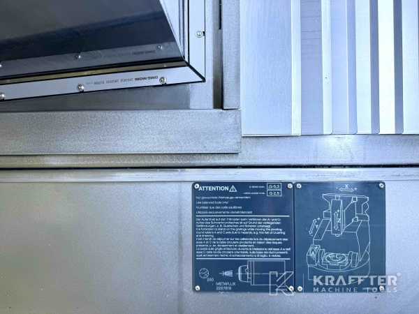Plaque signalétique DMG MORI DMU 75 monoBLOCK 90094
