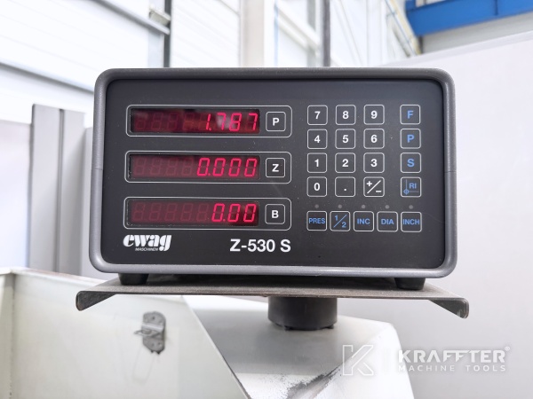 Affichage des positions des axes EWAG RS-15 90195