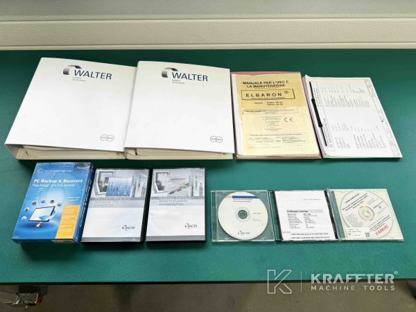 Manuels d'utilisation pour Affûteuse CNC WALTER Helitronic Basic 90112