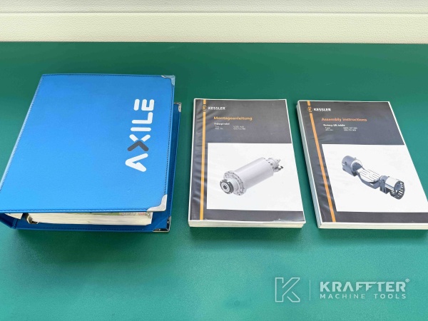 Manuels d'utilisation pour Centre d’usinage AXILE G6 90104
