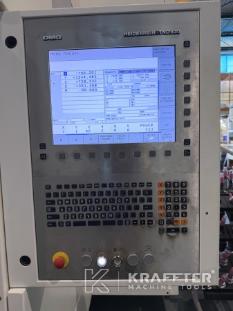 Commande numérique HEIDENHAIN TNC 530 (CNC et cn) DECKEL MAHO DMU 160 P duoBLOCK 90192