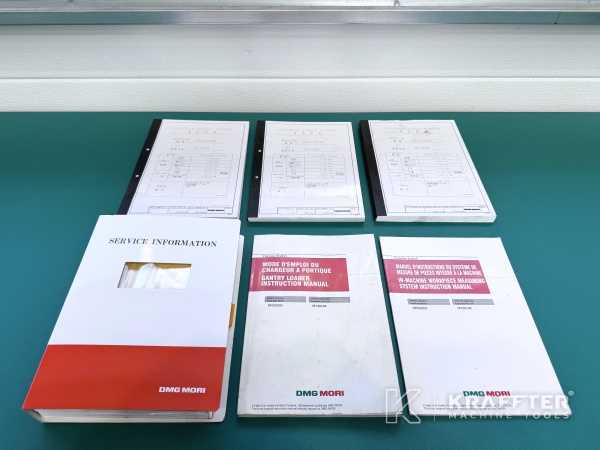 Accessoires, équipements et manuels d'utilisation DMG MORI NRX 2000 MC 90179