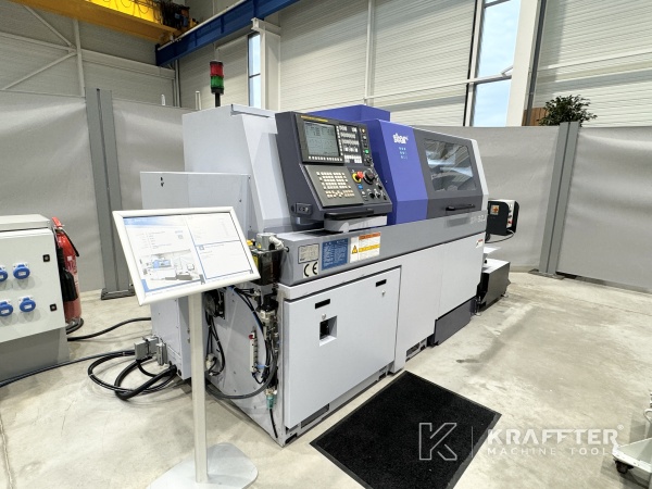 Tour CNC poupée mobile d'occasion STAR SR32-J 90132 à vendre