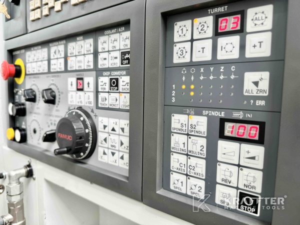 Commande numérique FANUC 31i - MODEL A sur machine outil CMZ TX66 Y2 Quattro 90113