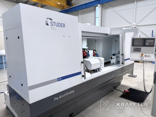 Rectifieuse cylindrique CNC à métaux d'occasion STUDER S31 axes 90178