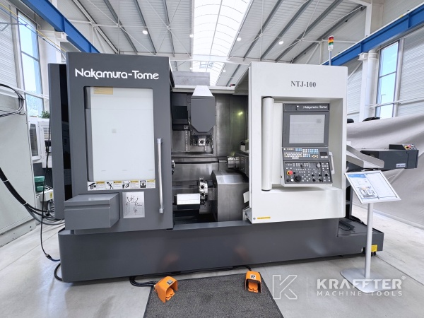 Tour CNC à métaux d'occasion NAKAMURA TOME NTJ 100 axes 90190