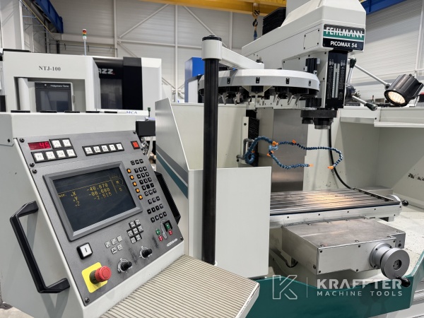 Commande numérique HEIDENHAIN TNC 310 sur machine outil FEHLMANN Picomax 54 90160