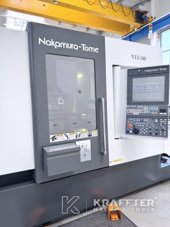 Tour CNC à métaux d'occasion NAKAMURA TOME NTJ 100 90190