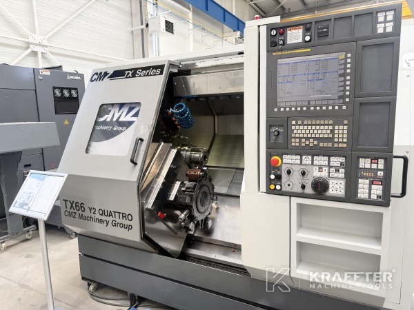 Tour à commande numérique CMZ TX66 Y2 Quattro 90119 Machines outils d'occasion