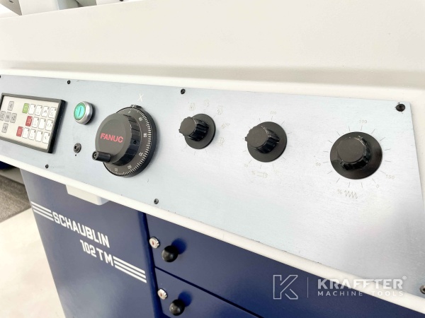 Tour CNC d'occasion SCHAUBLIN 102 TM-CNC 90075 à vendre