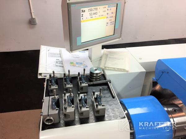 Tour CNC par apprentissage CAZENEUVE Optica 360 20689-918 , KRAFFTER vendeur de machines outils d'occasion