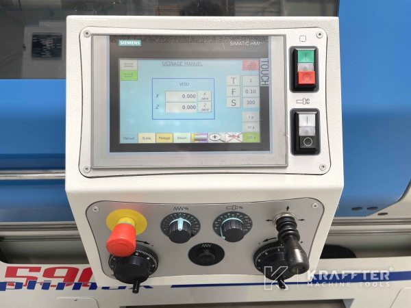 Tour CNC par apprentissage CAZENEUVE Optimax 590 20690-020 Machines outils d'occasion