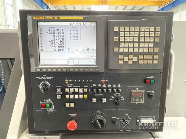 Commande numérique FANUC 18i-TB sur machine outil TSUGAMI M 50 SYE-III 20690-031