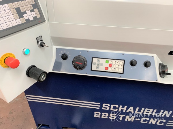 Tour CNC à métaux d'occasion SCHAUBLIN 225 TM-CNC 2 axes 20689-943
