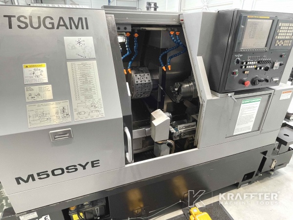 Usinage de précision avec Tour CNC d'occasion TSUGAMI M 50 SYE-III 20690-031