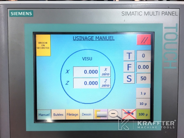 Commande numérique SIEMENS Teach-In (CNC et cn) CAZENEUVE Optica 360 20689-918