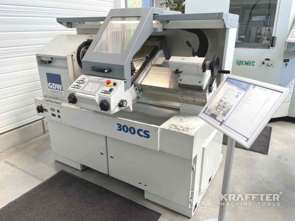 Mécanique de précision Tour CNC par apprentissage GDW 300 CS 90069