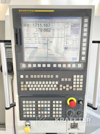 Commande numérique FANUC 0i-TD sur machine outil GER C-1000 CNC (88)