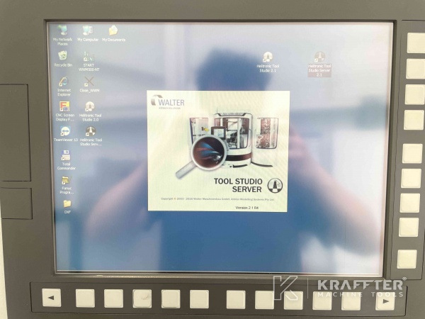 Commande numérique FANUC 31i - MODEL A5 sur machine outil WALTER Helitronic Power 90076