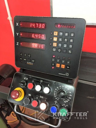 Visualisation des axes pour machines conventionnelles DECKEL FP1 20689-901