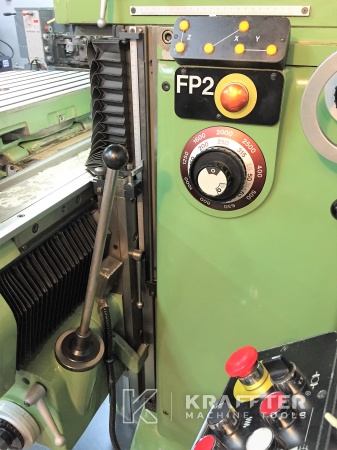 Fraiseuse à métaux conventionnelle DECKEL FP2 (879) Machines outils d'occasion | Kraffter  