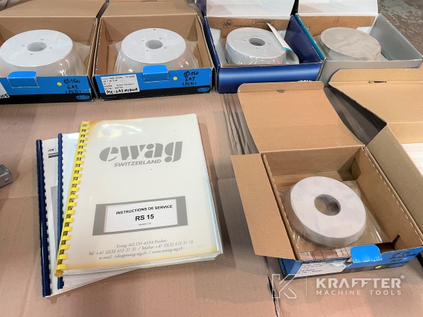 Accessoires, équipements et manuels d'utilisation EWAG RS 15 20689-979