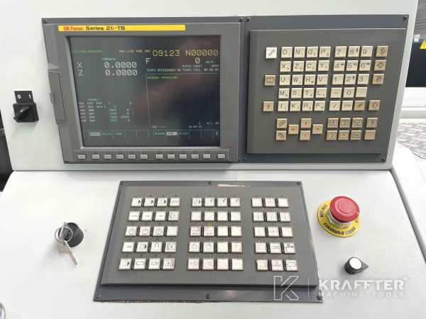 Commande numérique FANUC 21i-TB sur machine outil HARDINGE Super Precision GT 27 SP 90087
