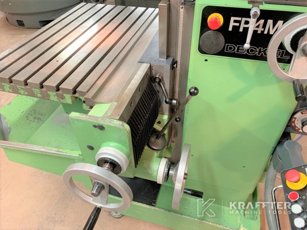 Fraiseuse conventionnelle 3 axes DECKEL FP4M (963) Machines outils d'occasion | Kraffter