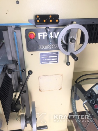 Fraiseuse conventionnelle DECKEL FP4MK 20689-873 Machines outils d'occasion