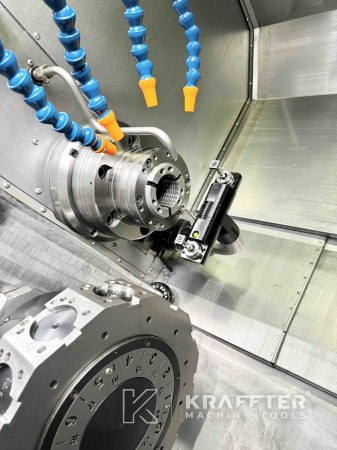 Usinage de précision avec Tour CNC d'occasion CMZ TX66 Y2 Quattro 90113