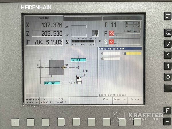Commande numérique HEIDENHAIN Manual Plus 4110 (CNC et cn) DMT KERN CD 282 20689-992