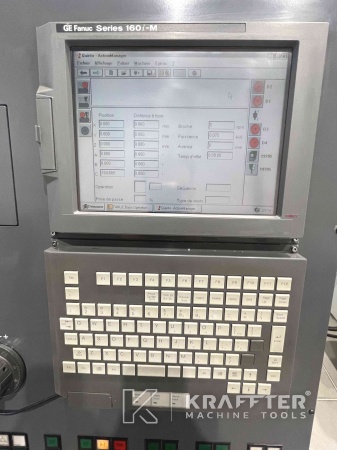 Commande numérique FANUC 160i-M sur machine outil SCHNEEBERGER Norma 75 20690-004